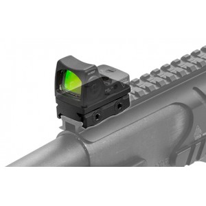 Кронштейн UTG Super Slim база RMR на Picatinny, низкий (h=0,4in), арт.: MT-RMRXS